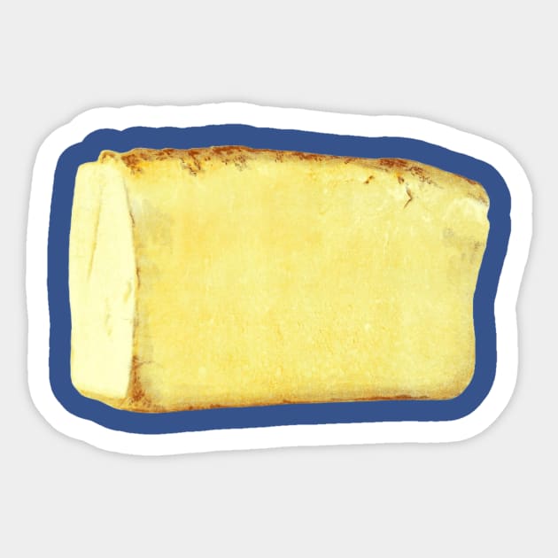 Loaf Legend Tee Bread Lovers Sticker by TV Dinners